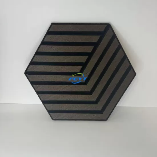 Wood Veneer PET Acoustic Panels