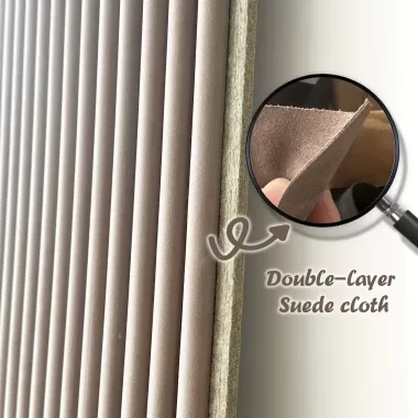 Suede Veneer Acoustic Panels