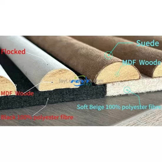 Suede Veneer Acoustic Panels