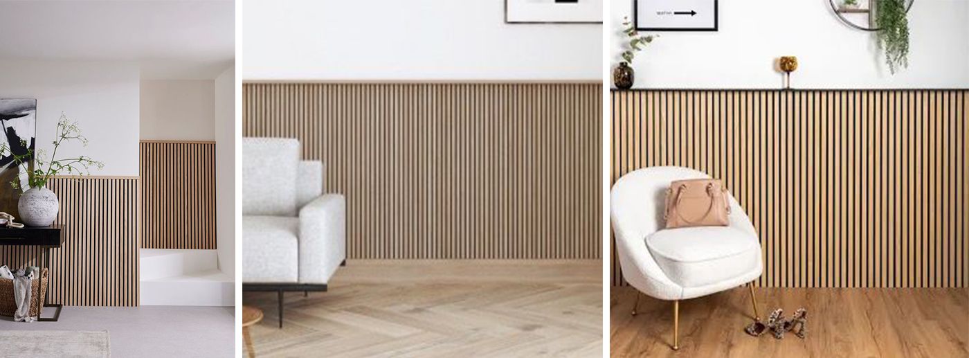 Top Trim for Wood Slat Acoustic Panels