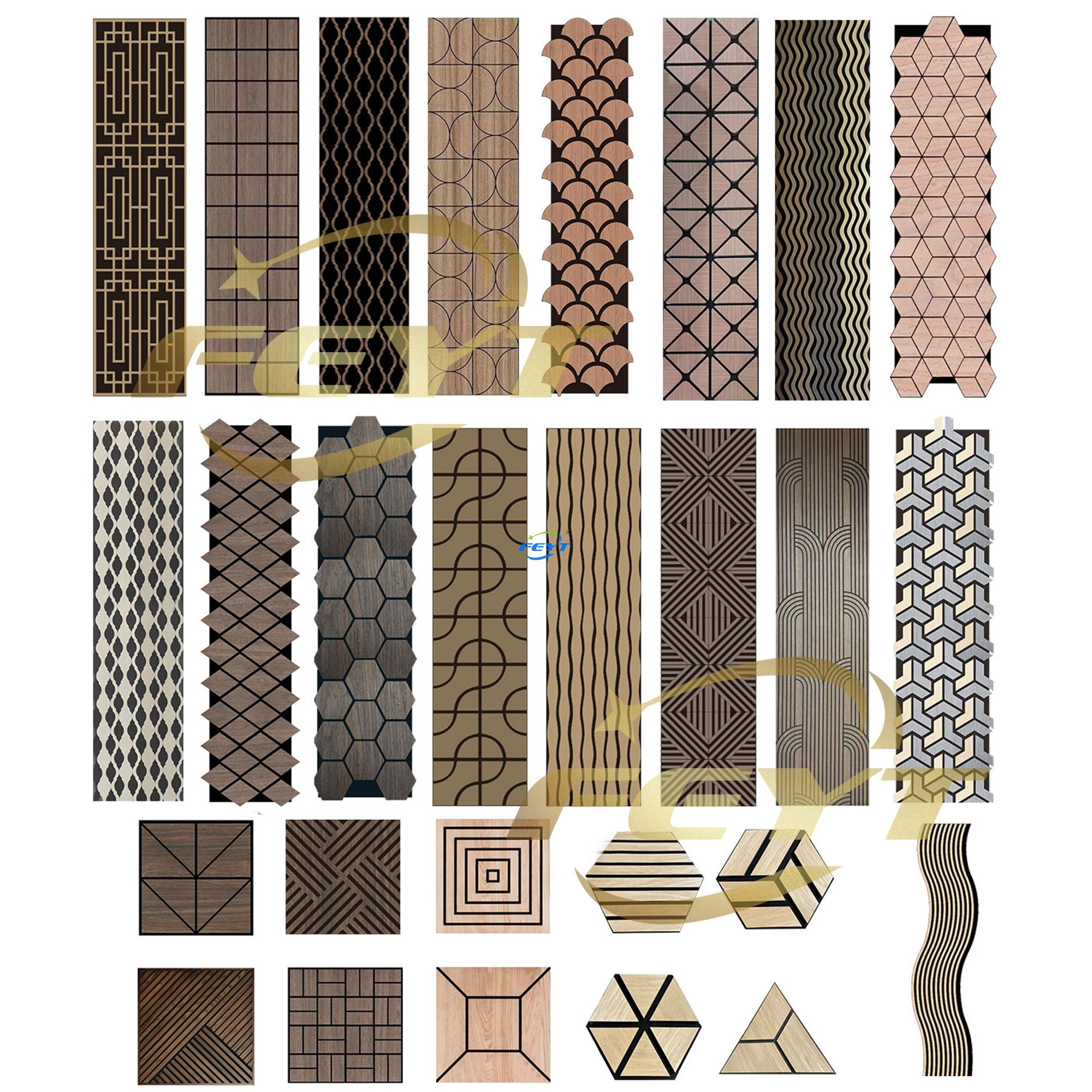 3D New Design Acoustic Panels